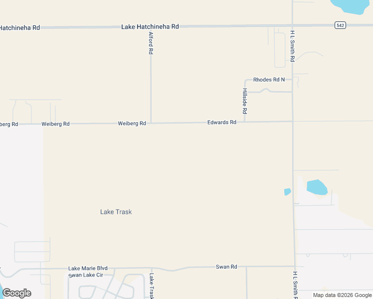 map of restaurants, bars, coffee shops, grocery stores, and more near 2741 Edwards Road in Haines City