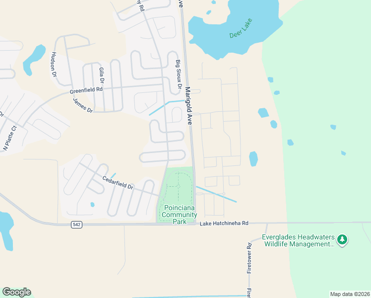 map of restaurants, bars, coffee shops, grocery stores, and more near 123 Columbia Drive in Kissimmee