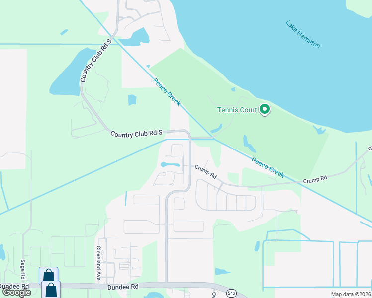 map of restaurants, bars, coffee shops, grocery stores, and more near 108 Lake Region Boulevard Southeast in Winter Haven
