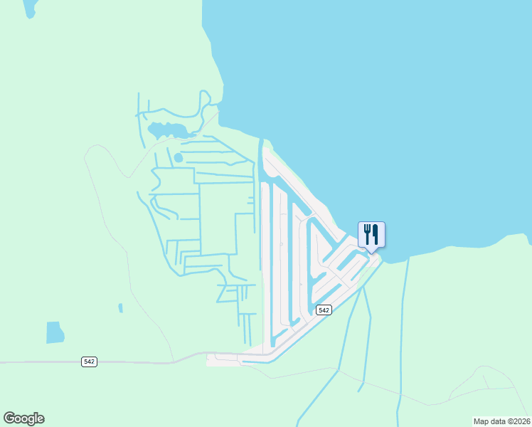 map of restaurants, bars, coffee shops, grocery stores, and more near 56 Perch Street in Haines City