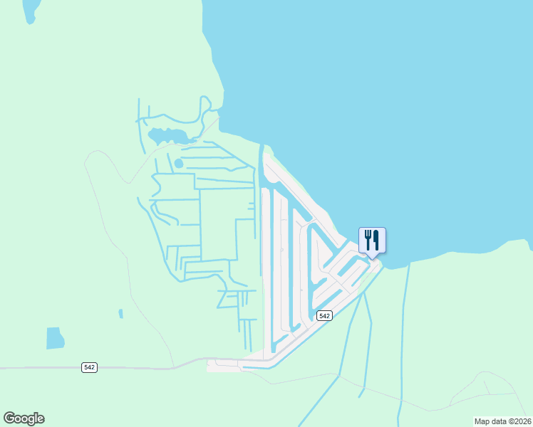 map of restaurants, bars, coffee shops, grocery stores, and more near 56 Perch Street in Haines City