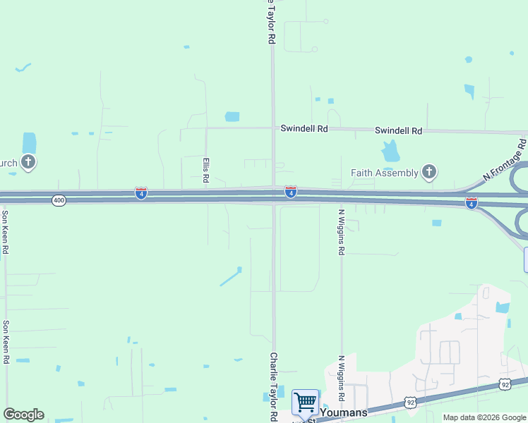 map of restaurants, bars, coffee shops, grocery stores, and more near 750 Charlie Taylor Road in Plant City