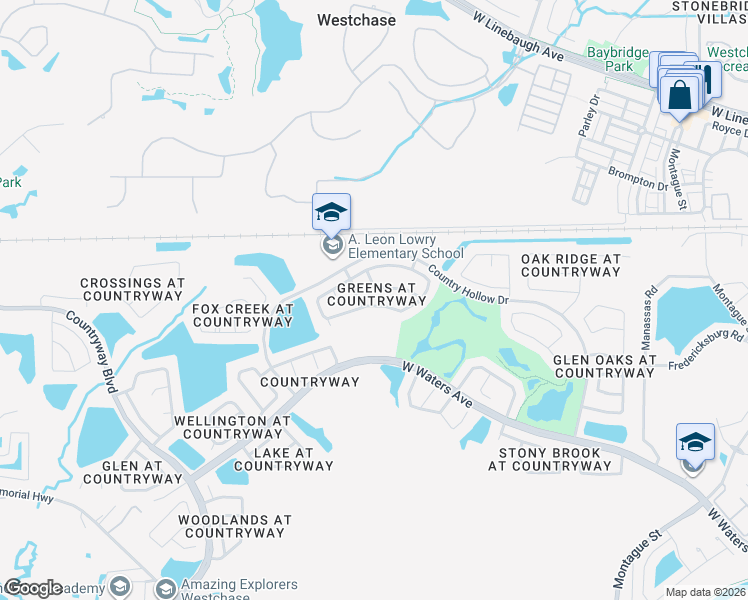 map of restaurants, bars, coffee shops, grocery stores, and more near 11306 Glenmont Drive in Tampa