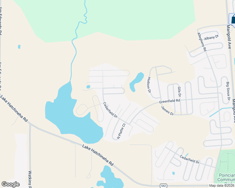 map of restaurants, bars, coffee shops, grocery stores, and more near 2074 Rio Grande Canyon Loop in Kissimmee