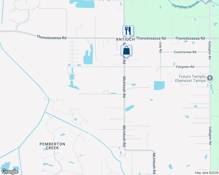 map of restaurants, bars, coffee shops, grocery stores, and more near 12708 Browns Berry Road in Dover
