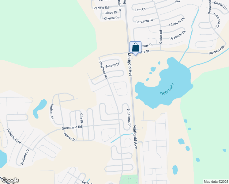 map of restaurants, bars, coffee shops, grocery stores, and more near 221 Big Black Drive in Kissimmee