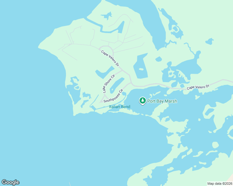 map of restaurants, bars, coffee shops, grocery stores, and more near 29 Southpointe Circle in Rockport