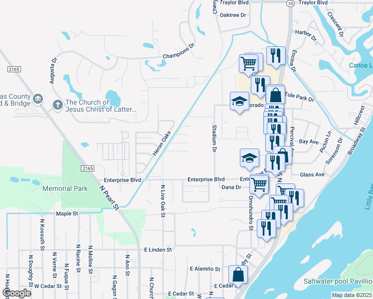 map of restaurants, bars, coffee shops, grocery stores, and more near 28 Alpha Street in Rockport