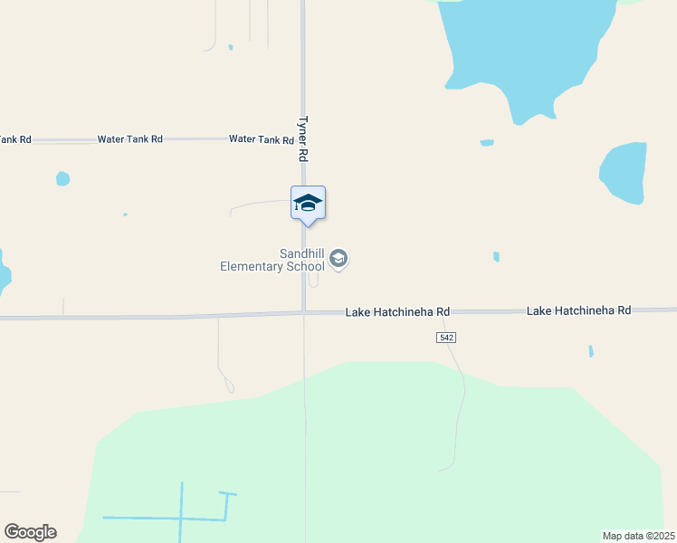 map of restaurants, bars, coffee shops, grocery stores, and more near 1801 Tyner Road in Haines City