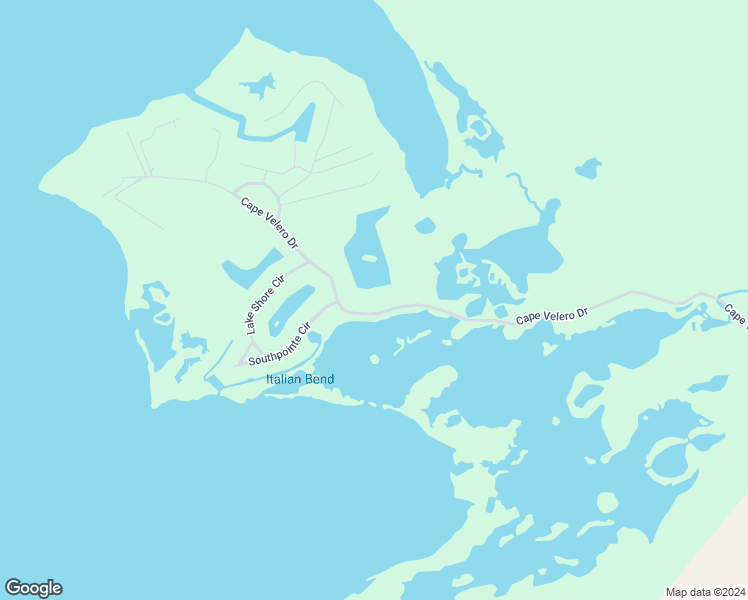 map of restaurants, bars, coffee shops, grocery stores, and more near 991 Cape Velero Drive in Rockport