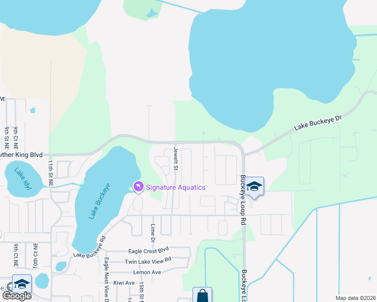 map of restaurants, bars, coffee shops, grocery stores, and more near 1143 Sophia Boulevard in Winter Haven