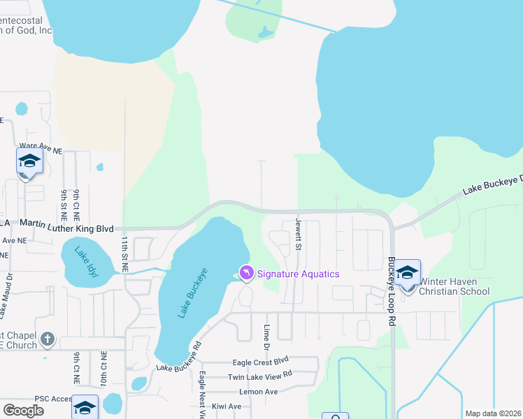 map of restaurants, bars, coffee shops, grocery stores, and more near 4162 Roberta Drive in Winter Haven