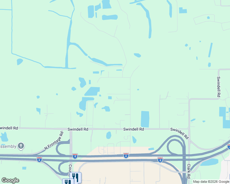 map of restaurants, bars, coffee shops, grocery stores, and more near 430 North Alderman Road in Lakeland