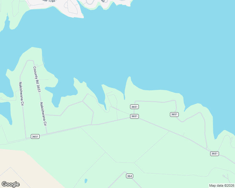 map of restaurants, bars, coffee shops, grocery stores, and more near County Road 3651 in Sandia