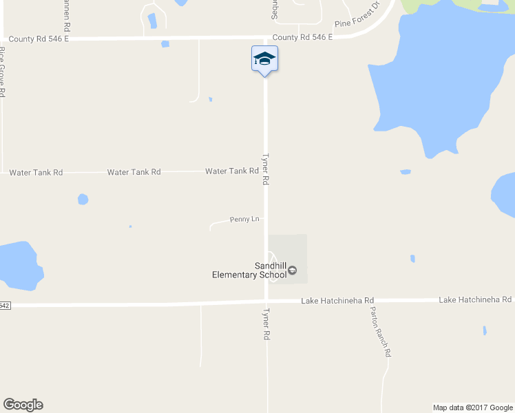 map of restaurants, bars, coffee shops, grocery stores, and more near 1650 Tyner Road in Haines City