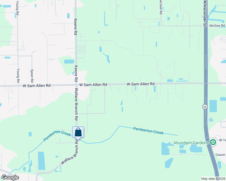 map of restaurants, bars, coffee shops, grocery stores, and more near 2461 West Sam Allen Road in Plant City
