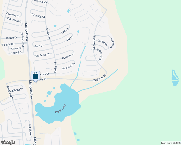 map of restaurants, bars, coffee shops, grocery stores, and more near 156 Violet Court in Poinciana