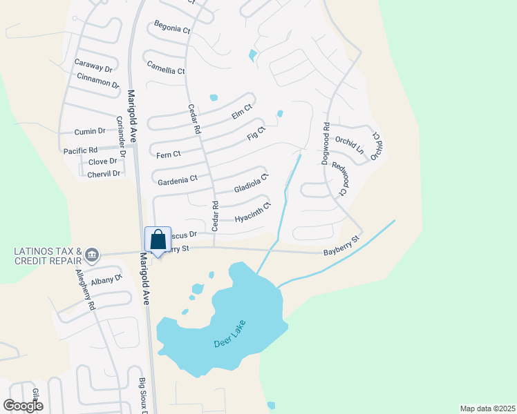 map of restaurants, bars, coffee shops, grocery stores, and more near 256 Hyacinth Court in Poinciana