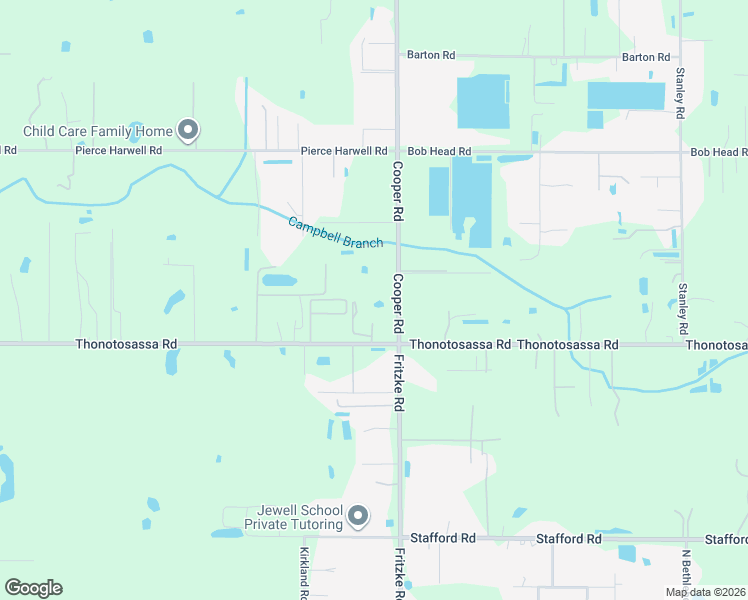 map of restaurants, bars, coffee shops, grocery stores, and more near 3315 Cooper Road in Plant City