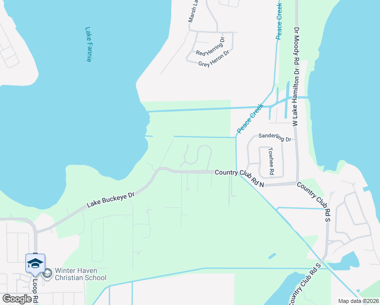 map of restaurants, bars, coffee shops, grocery stores, and more near 238 Broad Street in Winter Haven