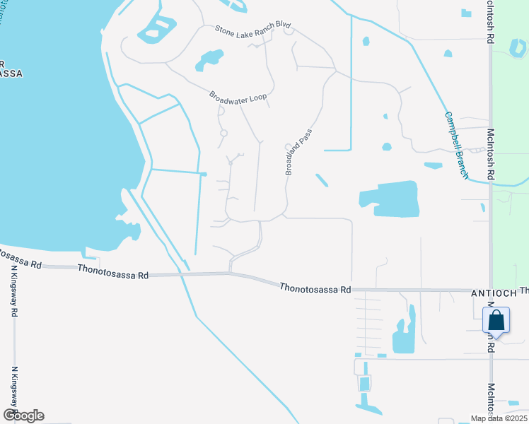 map of restaurants, bars, coffee shops, grocery stores, and more near 10604 Broadland Pass in Thonotosassa
