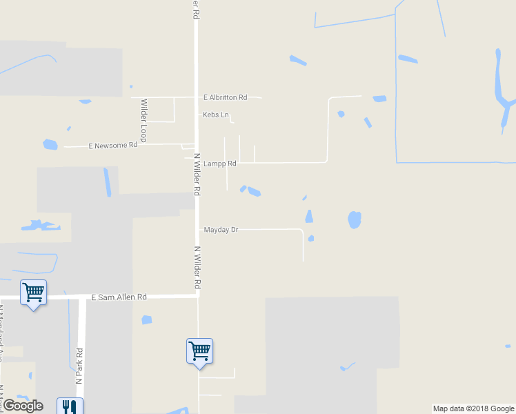 map of restaurants, bars, coffee shops, grocery stores, and more near 2918 Mayday Drive in Plant City