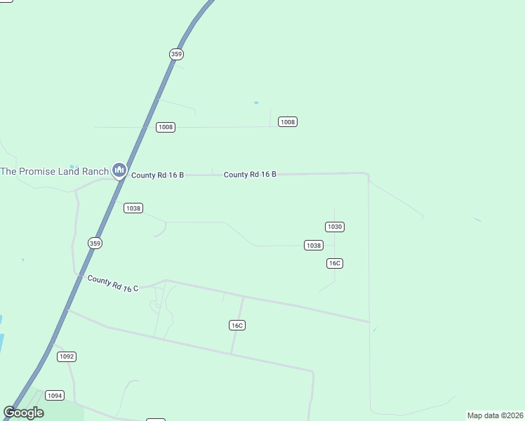 map of restaurants, bars, coffee shops, grocery stores, and more near 23250 County Road 1038 in Mathis