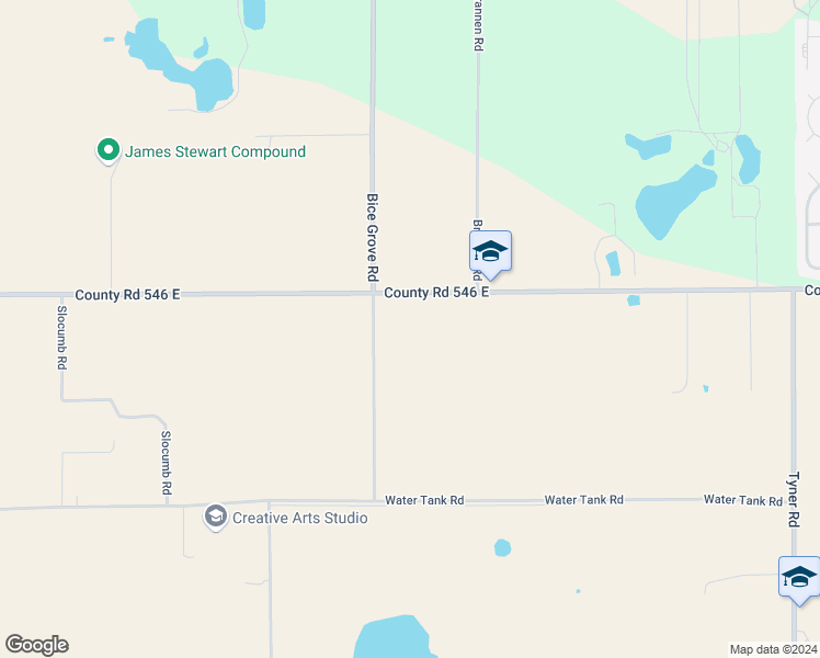 map of restaurants, bars, coffee shops, grocery stores, and more near 2545 County Road 546 East in Haines City