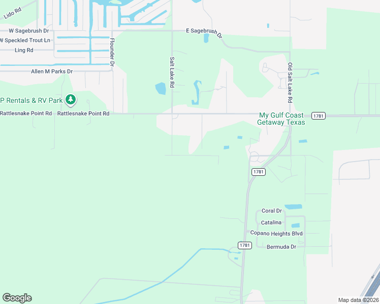 map of restaurants, bars, coffee shops, grocery stores, and more near 135 Janecek Road in Rockport
