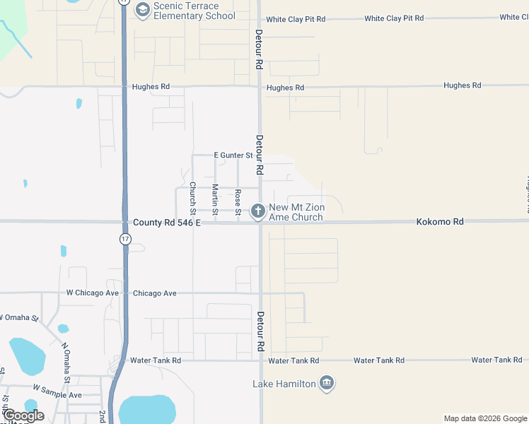 map of restaurants, bars, coffee shops, grocery stores, and more near 1002 Detour Road in Haines City