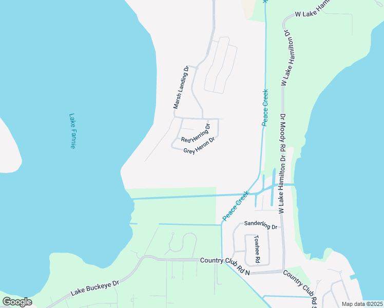 map of restaurants, bars, coffee shops, grocery stores, and more near 6114 Red Herring Drive in Winter Haven