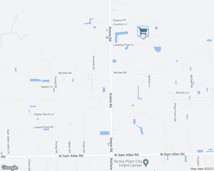 map of restaurants, bars, coffee shops, grocery stores, and more near 3813 Keene Road in Plant City