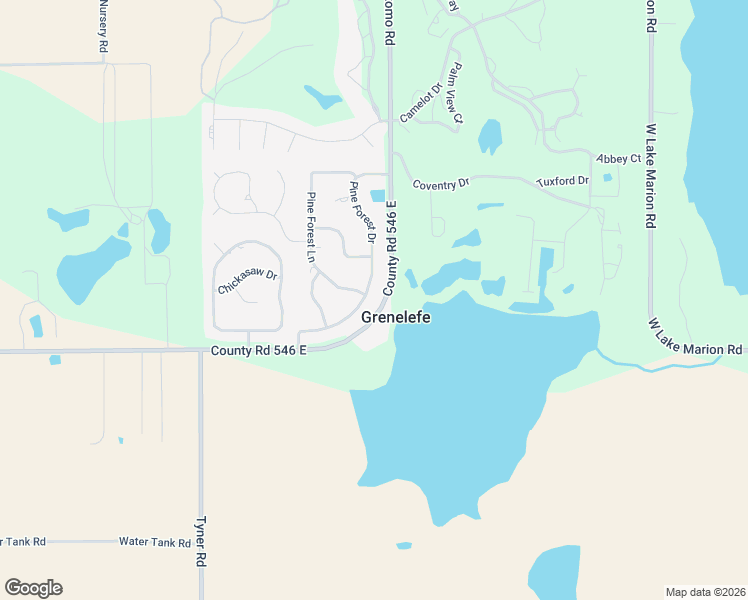 map of restaurants, bars, coffee shops, grocery stores, and more near 64 Pine Forest Drive in Haines City