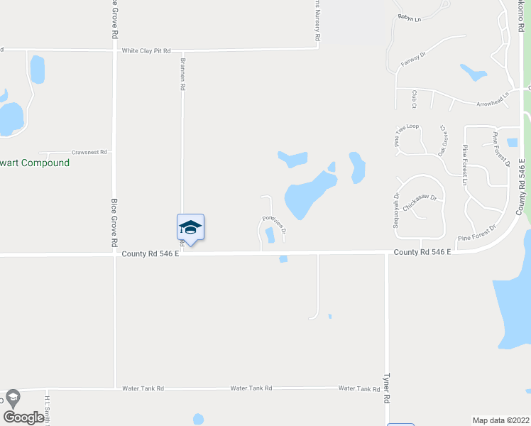 map of restaurants, bars, coffee shops, grocery stores, and more near 2847 Pondview Drive in Haines City