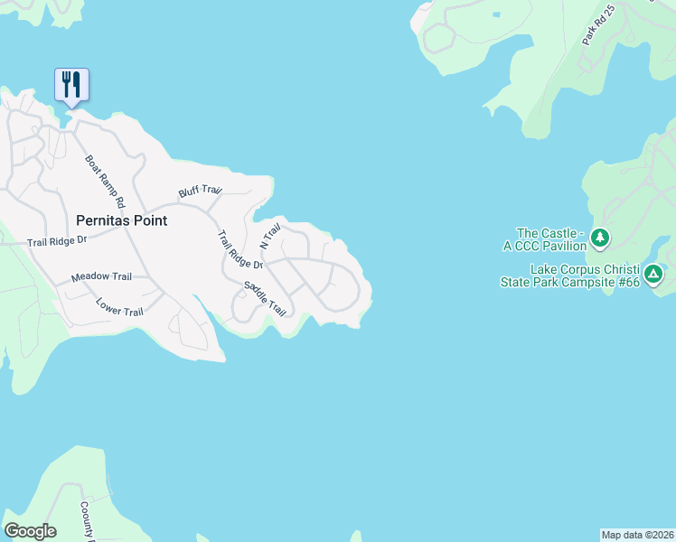 map of restaurants, bars, coffee shops, grocery stores, and more near 145 Trail Ridge Drive in Sandia