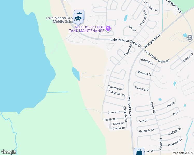 map of restaurants, bars, coffee shops, grocery stores, and more near 930 Centaury Drive in Kissimmee