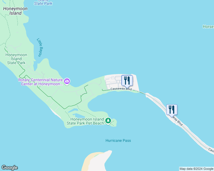 map of restaurants, bars, coffee shops, grocery stores, and more near 19 Island Park Place in Dunedin