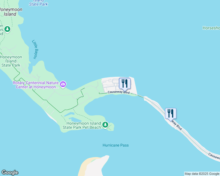 map of restaurants, bars, coffee shops, grocery stores, and more near 19 Island Park Place in Dunedin
