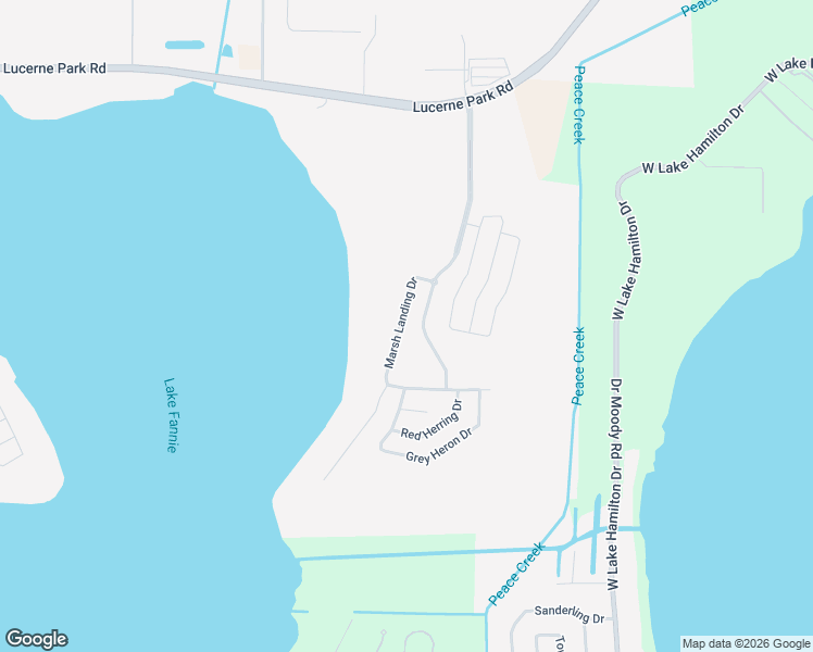 map of restaurants, bars, coffee shops, grocery stores, and more near 5755 Lakeside Landings Boulevard in Winter Haven