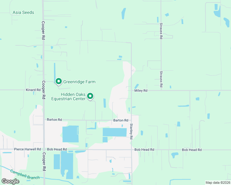map of restaurants, bars, coffee shops, grocery stores, and more near 4205 Stanley Road in Plant City