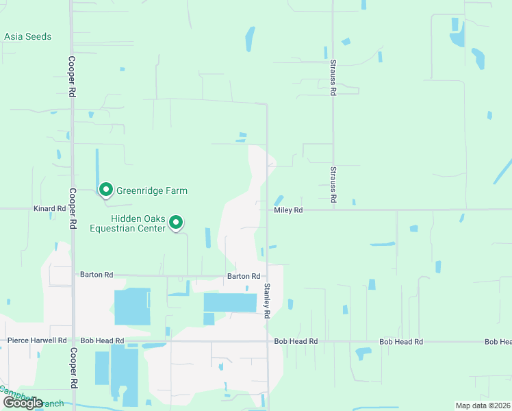 map of restaurants, bars, coffee shops, grocery stores, and more near 4203 Stanley Road in Plant City