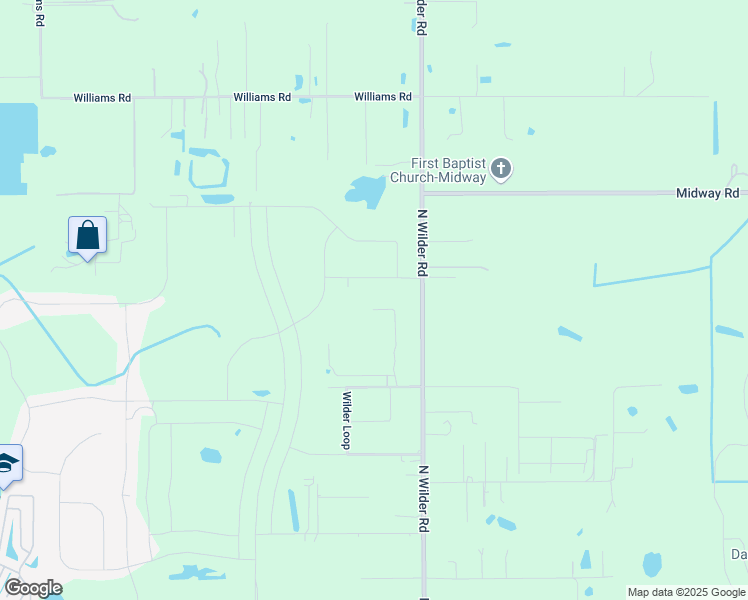 map of restaurants, bars, coffee shops, grocery stores, and more near 3929 North Wilder Road in Plant City