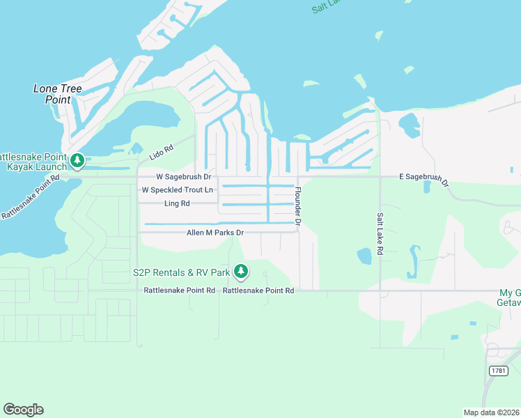 map of restaurants, bars, coffee shops, grocery stores, and more near 226 West Pompano Drive in Rockport