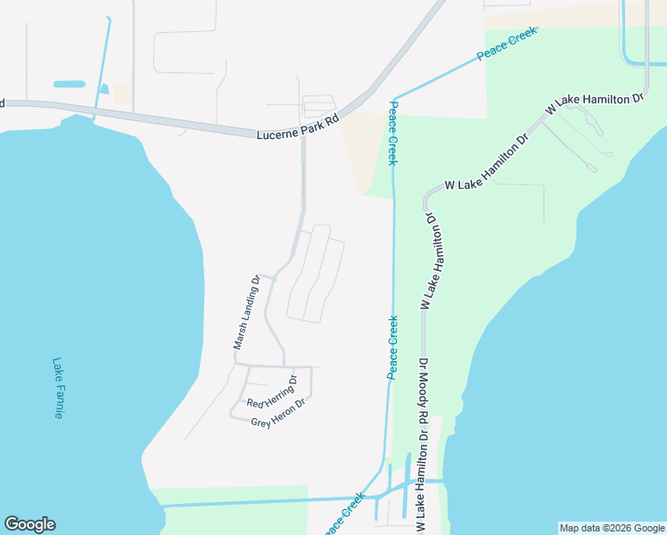 map of restaurants, bars, coffee shops, grocery stores, and more near 4054 Great Egret Dr in Winter Haven