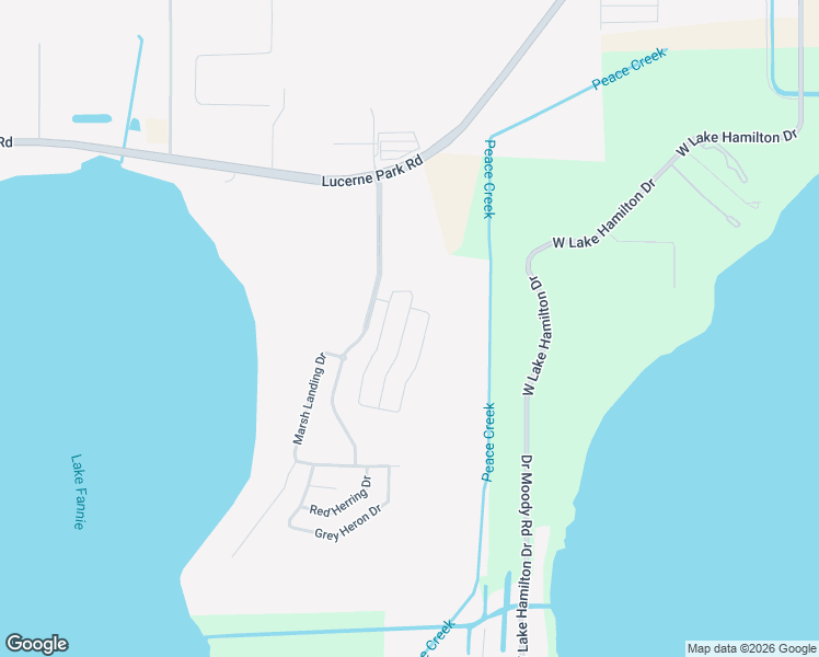 map of restaurants, bars, coffee shops, grocery stores, and more near 4020 Great Egret Drive in Winter Haven