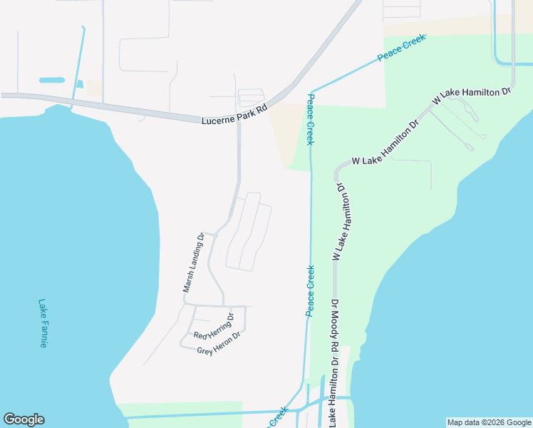 map of restaurants, bars, coffee shops, grocery stores, and more near 4020 great egret drive in Winter Haven