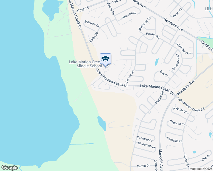 map of restaurants, bars, coffee shops, grocery stores, and more near 267 Grand Rapids Drive in Kissimmee