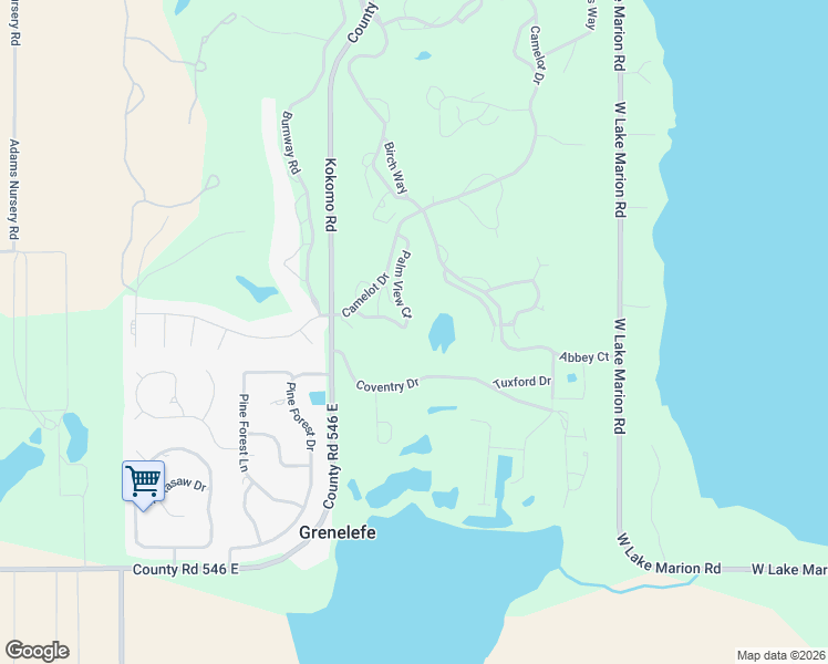 map of restaurants, bars, coffee shops, grocery stores, and more near 137 Palm View Court in Haines City