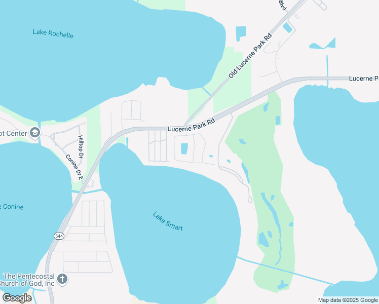 map of restaurants, bars, coffee shops, grocery stores, and more near 4225 Vista Del Lago Drive in Winter Haven