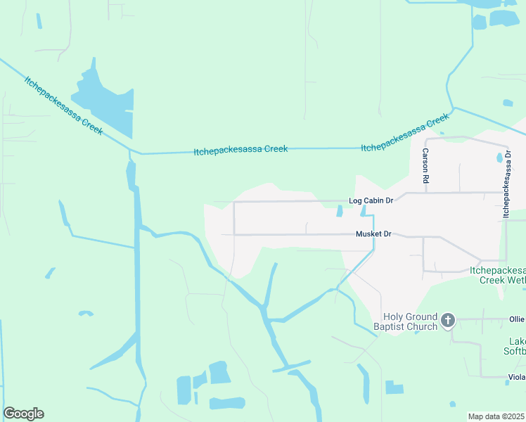 map of restaurants, bars, coffee shops, grocery stores, and more near 5009 Log Cabin Drive in Lakeland